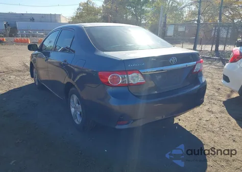 2012 Toyota Corolla L z USA, uszkodzony, nr VIN 5YFBU4EE9CP010691